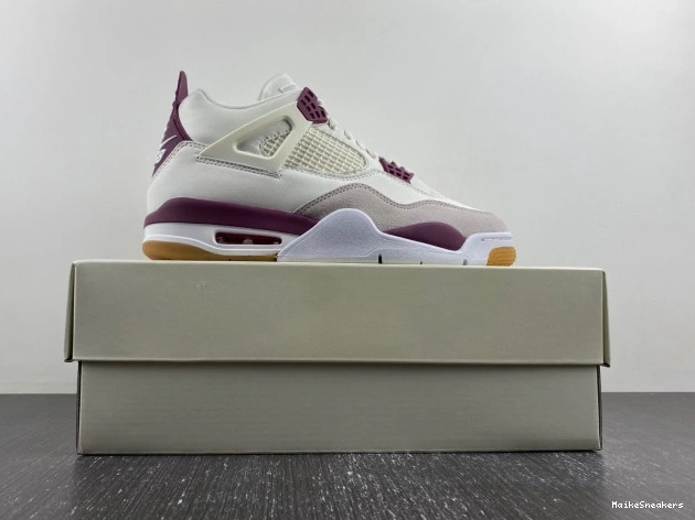 MaikeSneakers Jordan 4 Sapphire SB DR5415-102 x Red 0712